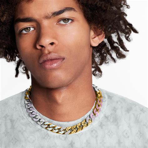 lv cuban necklace